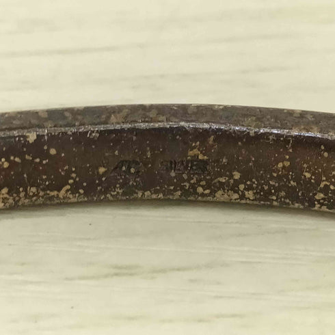 ヨンドシー 4℃ SILVER 刻印 バングル メンズ